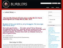Tablet Screenshot of burblers.com